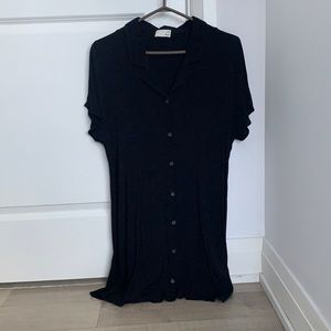 Aritzia Wilfred Free Black Dress